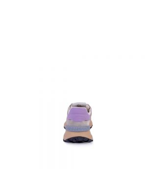 Zapatillas con cordones de cuero Philippe Model violeta
