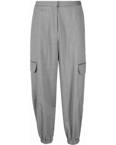Pantalones de chándal ajustados Fabiana Filippi gris