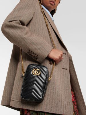 Crossbody táska Gucci fekete