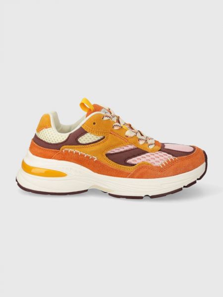 Sneakers Desigual narancsszínű