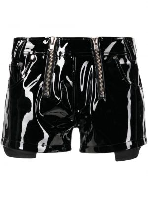 Shorts mit reißverschluss Gmbh schwarz