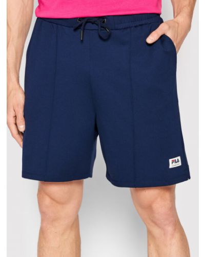 Shorts de sport Fila bleu
