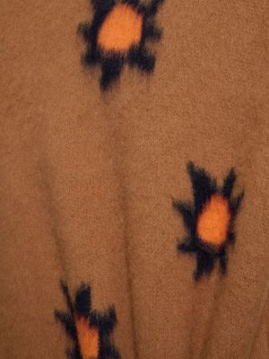 Sweter wełniany z kaszmiru Zegna X The Elder Statesman brązowy