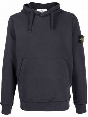 Sudadera con capucha Stone Island azul