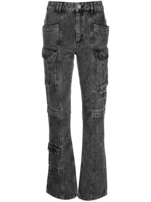 Distressed skinny jeans Isabel Marant schwarz