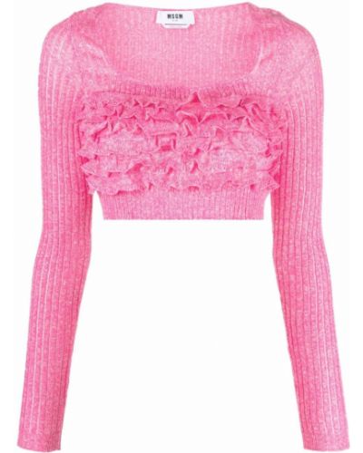 Crop top Msgm rosa