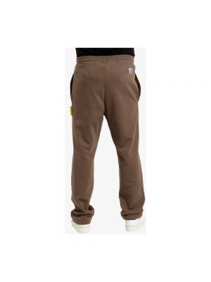 Pantalones de chándal de algodón Barrow marrón