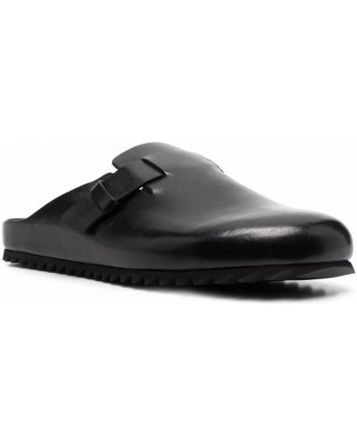 Leder sandale Officine Creative schwarz