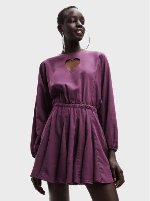 Šaty Desigual fialové