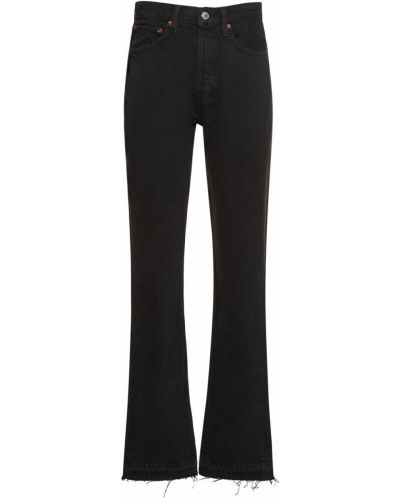 Jeans skinny taille haute Re/done noir
