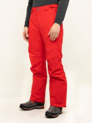 Pantalon de sport Columbia rouge