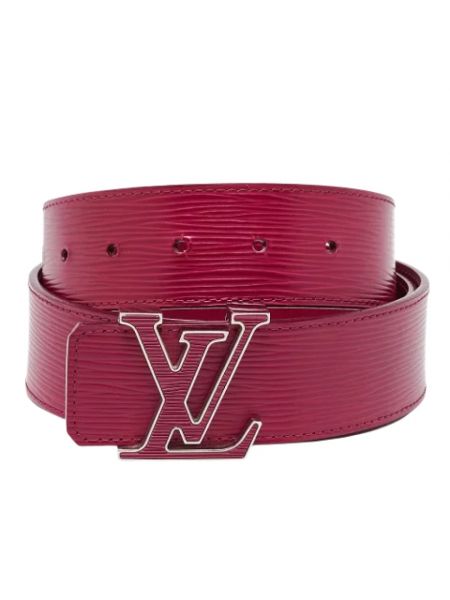 Pasek retro Louis Vuitton Vintage czerwony