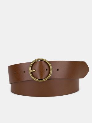 Cinturón de cuero con hebilla Levi's marrón