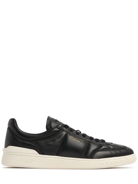 Læder sneakers Valentino Garavani sort