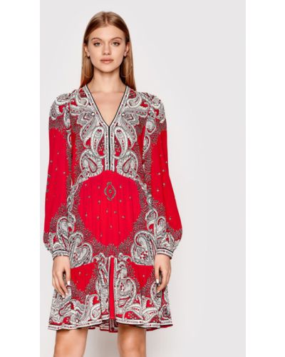 TWINSET Hétköznapi ruha 221TP270A Piros Regular Fit