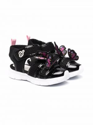 Mesh sandaler med reim for jenter Sophia Webster Mini svart