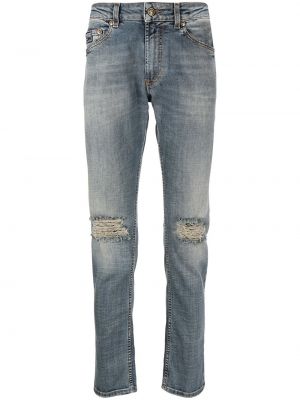 Rippet stretch jeans Versace Jeans Couture blå