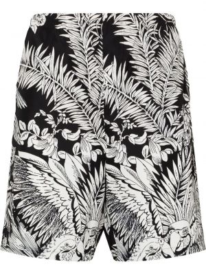 Shorts à imprimé à imprimé tropical Palm Angels