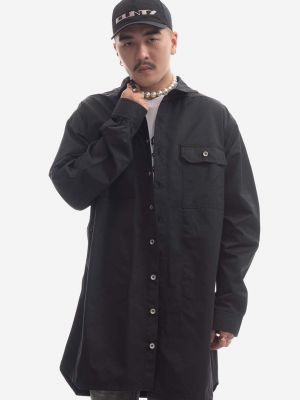 Плетена демісезонна куртка Rick Owens чорна