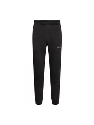 Pantalon de joggings large Calvin Klein noir