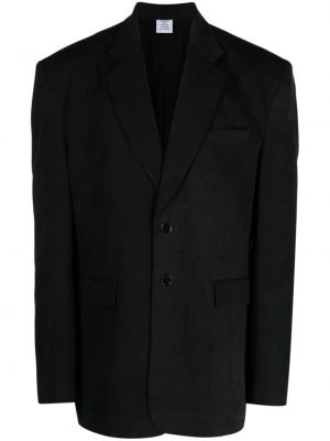 Oversized blazer Vetements grå