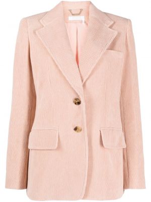 Cord blazer Chloé pink