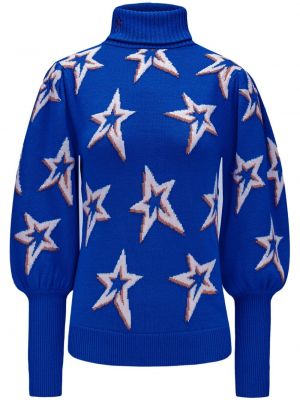 Džemper s uzorkom zvijezda Perfect Moment plava