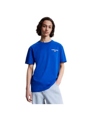 Rifľová košeľa Tommy Hilfiger Jeans modrá