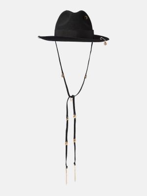Plstěný vlněný klobouk Ruslan Baginskiy černý