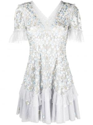 Вечерна рокля на цветя Needle & Thread