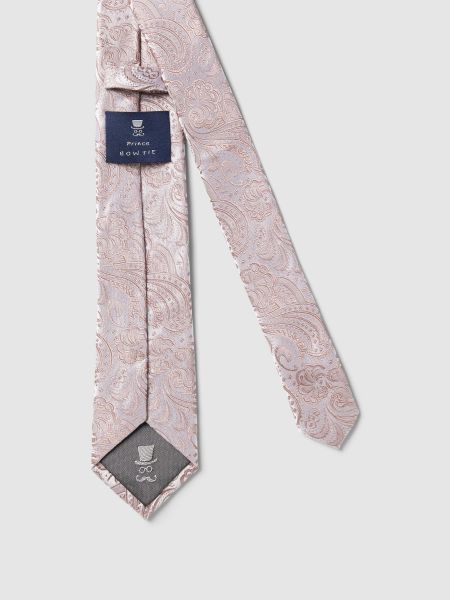 Jedwabny krawat z wzorem paisley Prince Bowtie