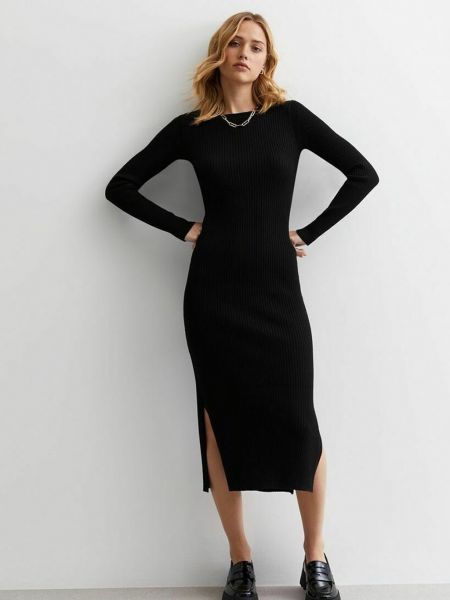 Трикотажное платье New Look, black