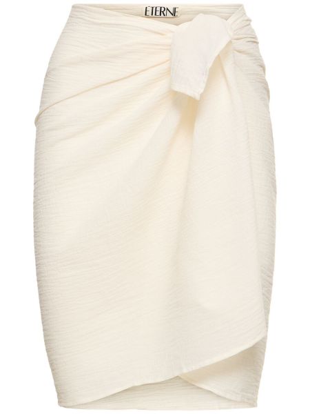 Βαμβακερή φούστα mini éterne
