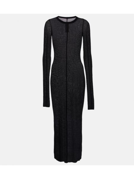 Strikket dress Rick Owens svart