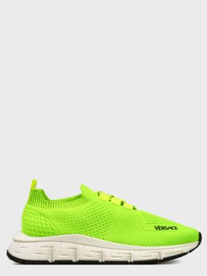 Зелені кросівки Versace