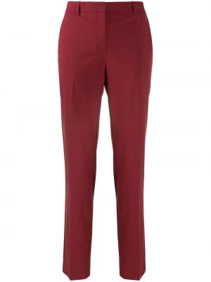 Pantalones chinos slim fit Theory rojo