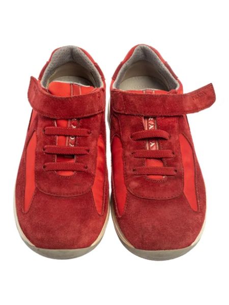 Calzado de nailon Prada Vintage rojo