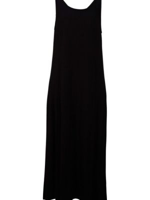 Платье из джерси из вискозы из джерси Bpc Bonprix Collection черное