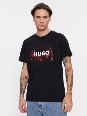 Тениска Hugo черно
