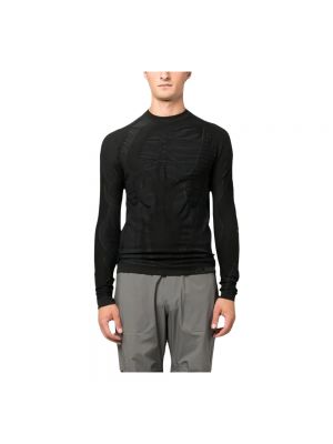 Strick sweatshirt mit rundem ausschnitt Roa schwarz