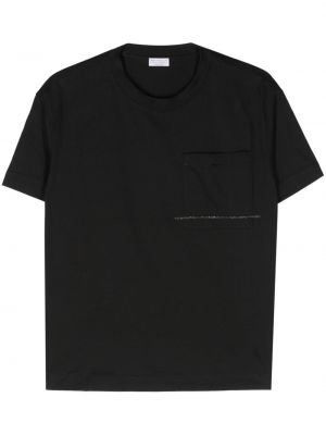 T-krekls Brunello Cucinelli melns