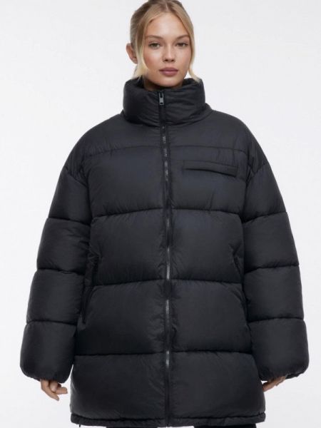 Утепленная демисезонная куртка Befree черная