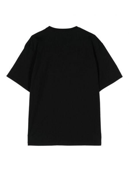 Raštuotas medvilninis marškinėliai Undercover juoda