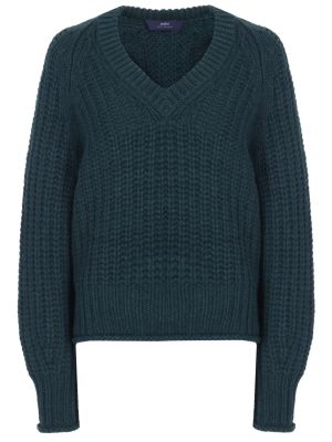 Кашемировый пуловер Arch4 зеленый