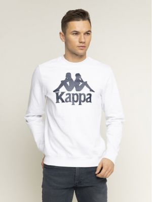 Majica dugih rukava sa dugačkim rukavima Kappa bijela