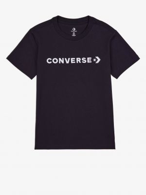 Černé tričko Converse