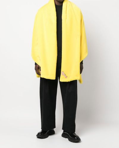 Mantel mit stickerei Styland gelb