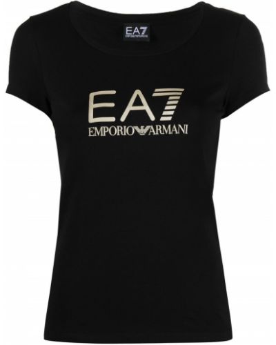 Póló Ea7 Emporio Armani fekete