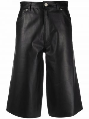 Pantalones culotte de cintura alta Manokhi negro