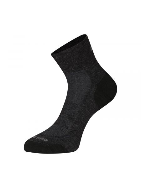 Vunene čarape od merino vune Alpine Pro crna